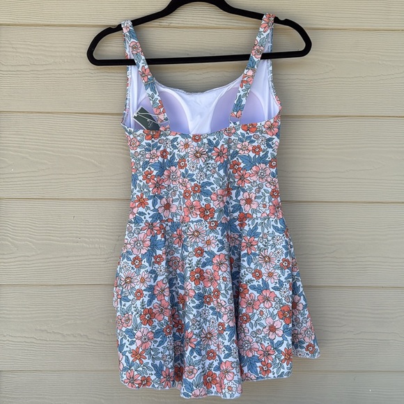 NWT Eomenie One Piece Tummy Control Swimdress Swimsuit Women's Bathing Suit - Picture 4 of 8